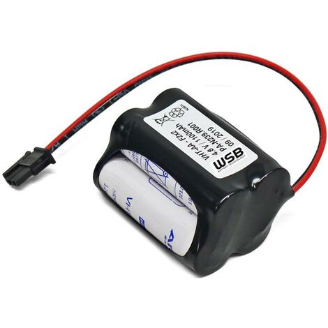 Notleuchten Akkupack mit Kabel und Stecker 4,8V 1100mAh NiMH für Inotec 890014