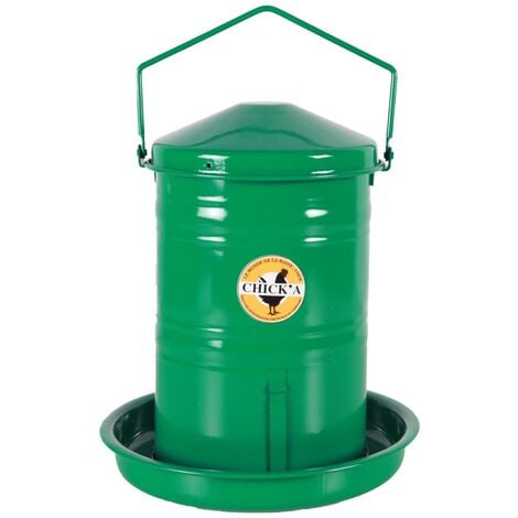 Nourrisseur trémie émaillé à crémaillère 5 L