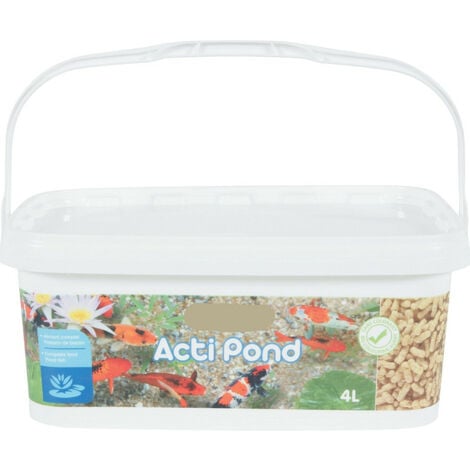 Nourriture Acti pond stick standard 4 litres pour poisson de bassin - zolux