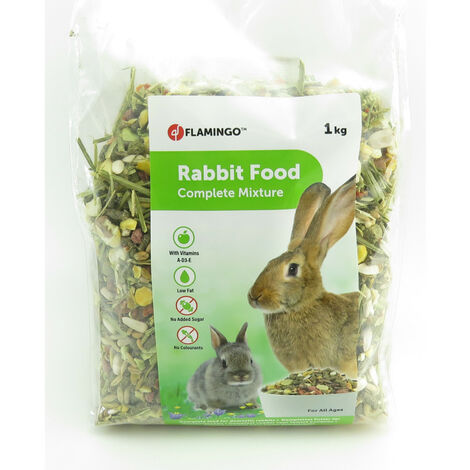 Nourriture Mélange complet pour lapin sac de 1 kg - Flamingo Pet Products - Multicolor