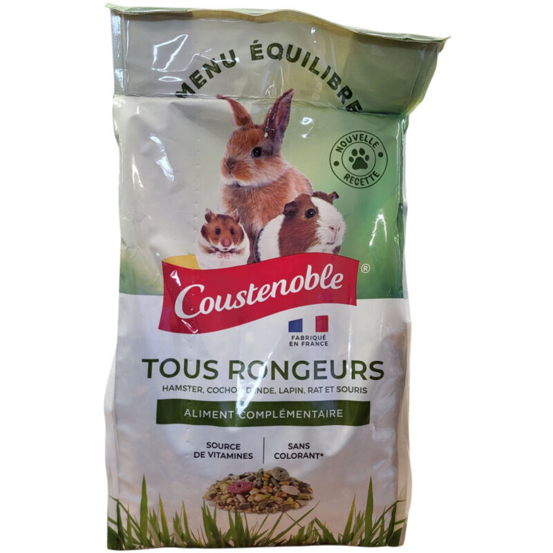 Nourriture mélange tous rongeurs 3 kg - Coustenoble