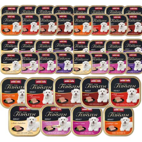Nourriture pour chien ANIMONDA Vom Feinsten Classic ADULT Mix of Flavors 42 x 150 g