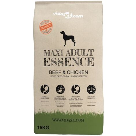 Nourriture pour chiens Maxi Adult Essence Beef&Chicken 2pc 30kg CFW91832