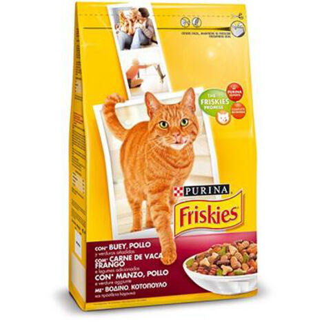 Nourriture que Purina Friskies Ox et poulet et lgumes pour chats - 20kg