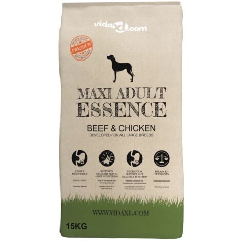 Nourriture sèche chiens Maxi Adult Essence Beef & Chicken 15 kg CFW86980