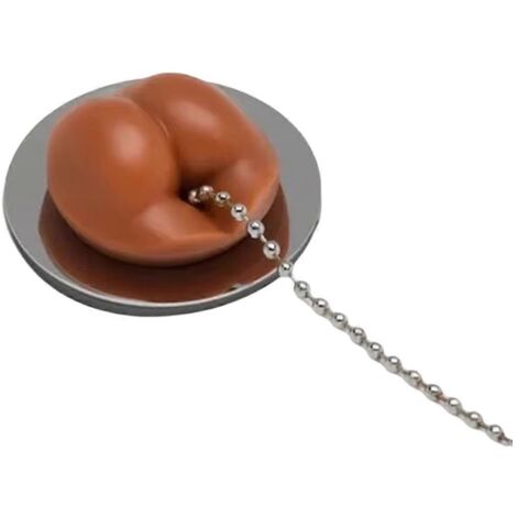 Nouveau bouchon de crépine d'évier de cuisine de simulation avec chaîne C