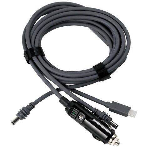 Nouveau câble 18AWG pour mini câble d'alimentation CC TYPE-C (20 m) comme illustré