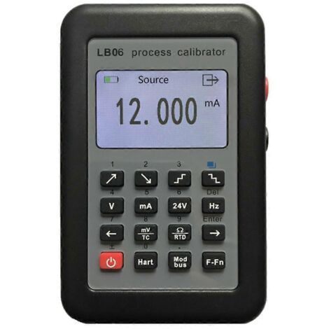 Nouveau calibrateur de processus LB06 Hart Modbus 4-20 mA/0-10 V