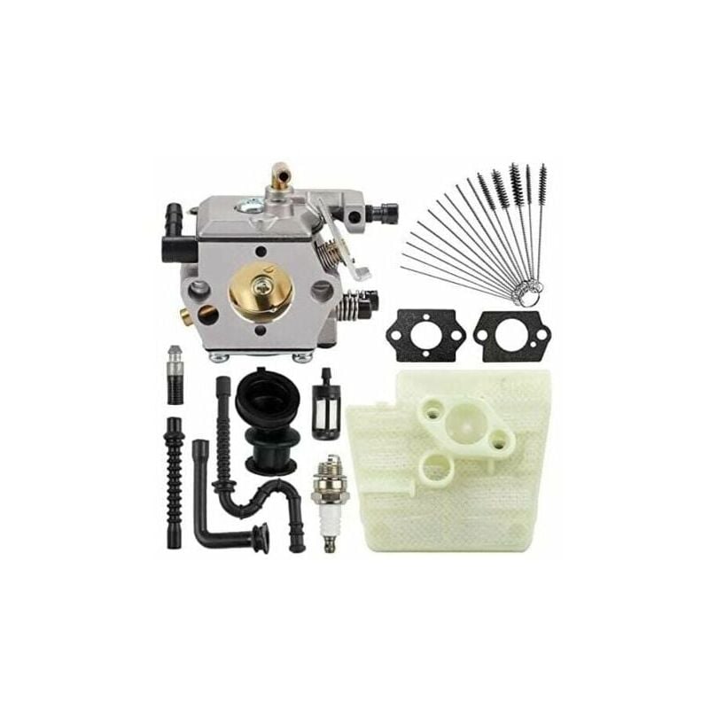 SNQ - Nouveau carburateur pour stihl 024 026 024AV 024S MS240 MS260 Pro tronçonneuse, remplace WT-194, WT-194-1, 1121 120 0611, avec Tampon de Filtre