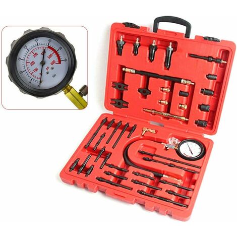 Nouveau - Comprobador universal de compresión para motores de esencia y diésel, 40 bares (600 psi)