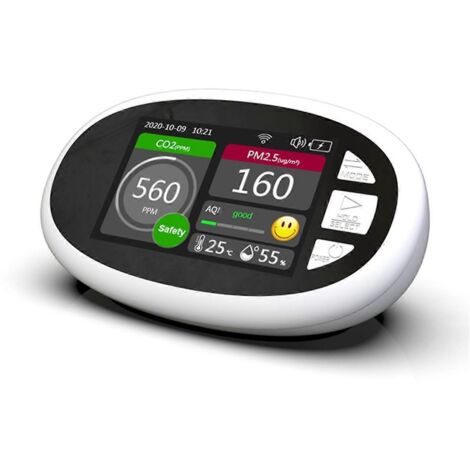 Nouveau détecteur de CO2 de bureau DM125C avec connexion Wi-Fi Tuya