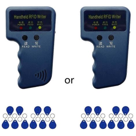 Nouveau duplicateur/lecteur portable 125 kHz pour cartes de contrôle d'accès - A
