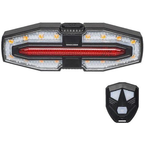 Nouveau feu arrière clignotant pour vélo de montagne, idéal pour la conduite de nuit.