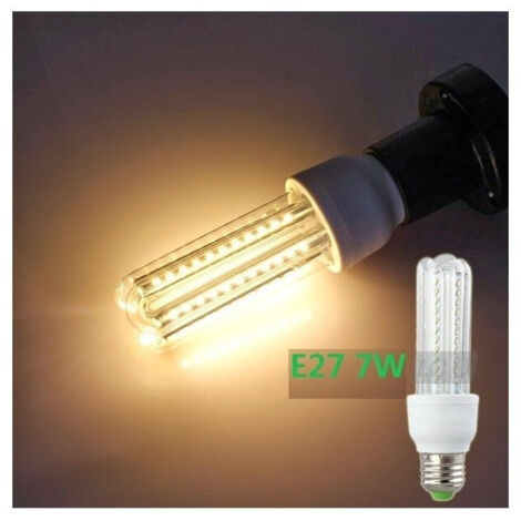Nouveau Feu Led E27 3014 Smd 7w Blanc Froid Et Blanc Chaud