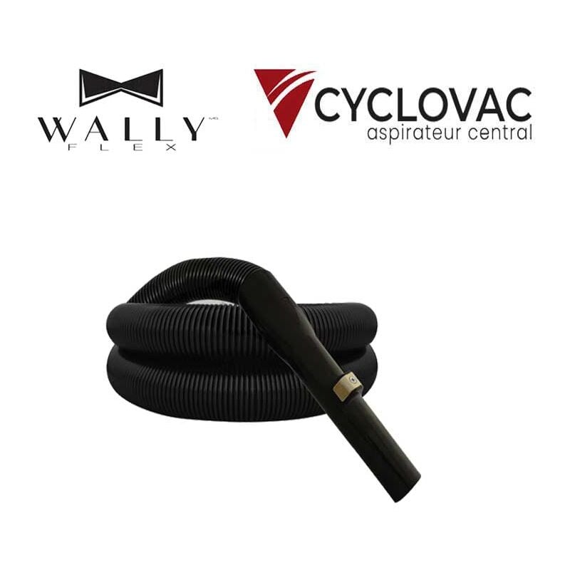 Nouveau flexible extensible Wallyflex - jusqu'à 8,50 m - couleur au choix - noir