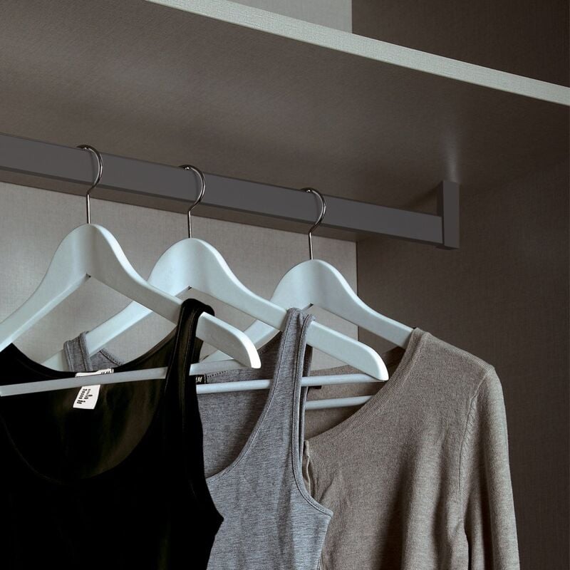 Mengual - Barre noire mate avec Antides. Nouveau Kerri 30X12 2m