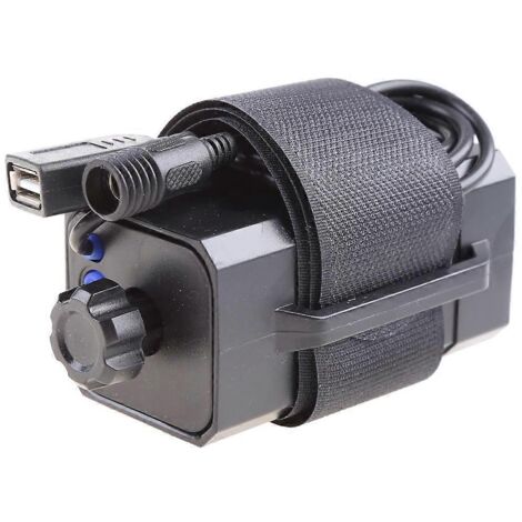 Nouveau pack de 4 batteries étanches 18650 pour boîtier de protection de vélo (taille L).