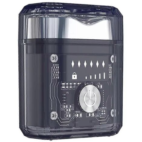 Nouveau rasoir électrique mini transparent portable à double tranchant A