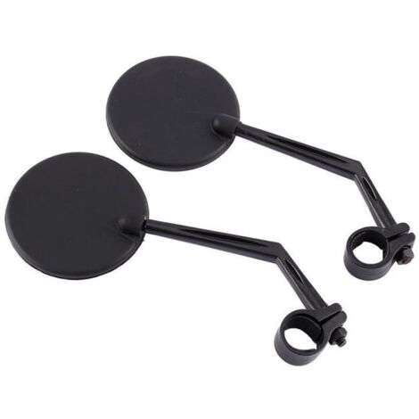 Nouveau rétroviseur latéral noir rétroviseur pour guidon moto vélo HB043 neuf