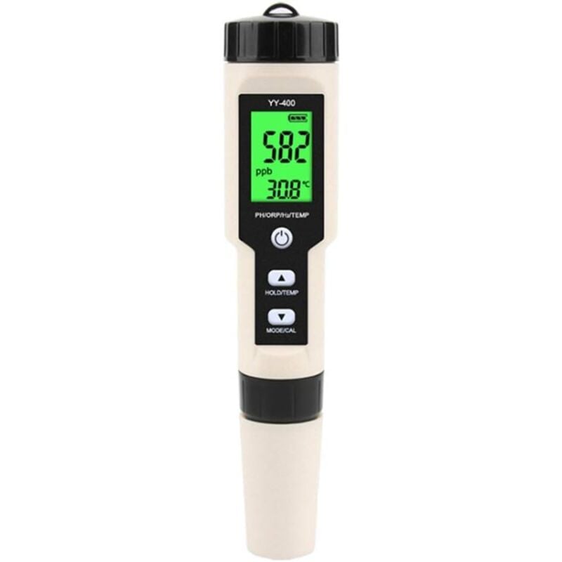 Nouveau Stylo de Test de Qualité de Eau de Concentration Ions Hydrogène Yy-400 Ph/Orp / H2 et Tem Compteur Eau Potable Numérique 4 en 1