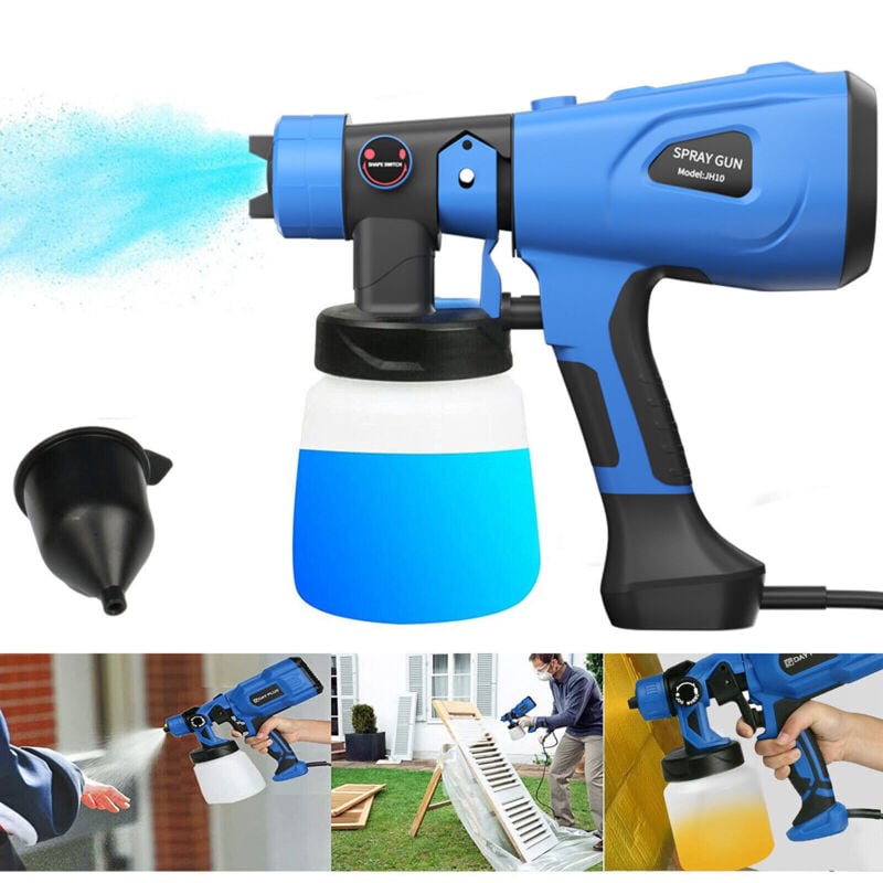 Dayplus - Nouveau système de peinture 600W set 1000ml pistolet à peinture électrique pour la rénovation