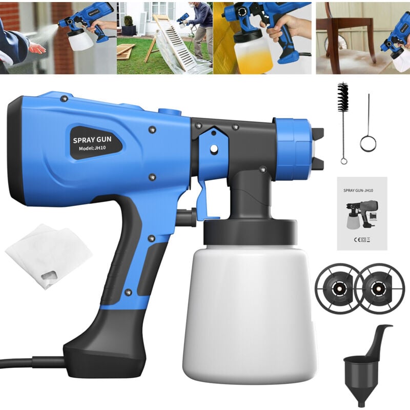 Dayplus - Nouveau système de peinture Wagner Universal Sprayer 600W pistolet à peinture
