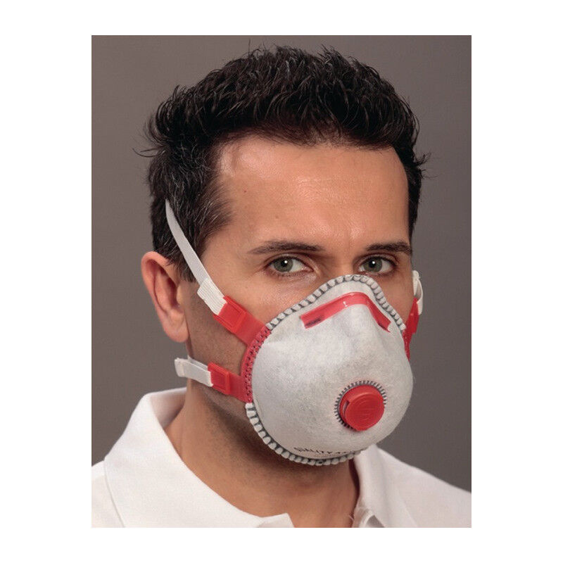 Masque de protection respiratoire Mandil FFP3/Combi/V EN 149:2001 FFP3 NR EKASTU (Par 5)