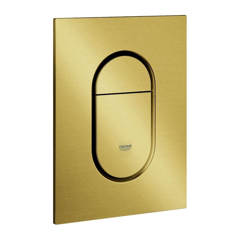 Plaque actionnement des toilettes Grohe Arena Cosmopolitan s 37624 2-M./Start&Stopp or brillant geb