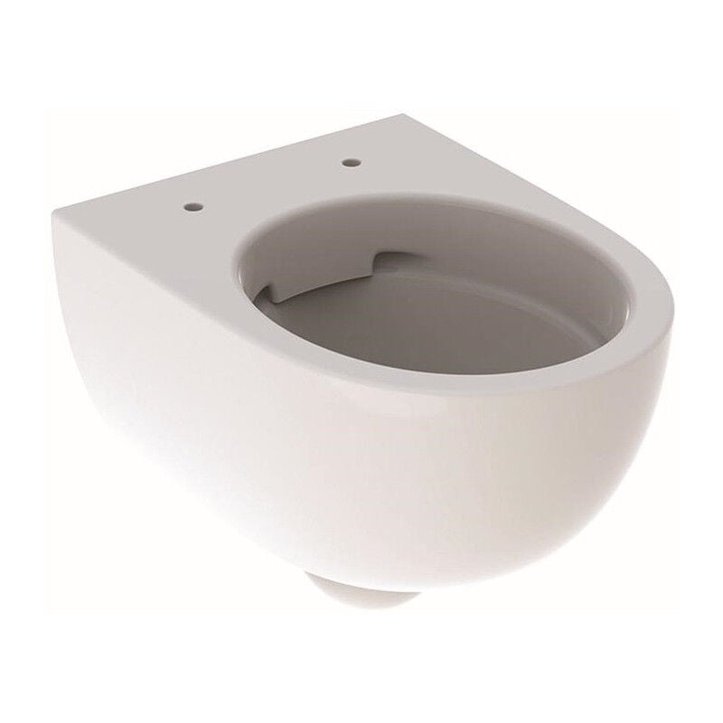 Geberit - Cuvette wc suspendu Renova Compact, carénée, Rimfree, 49cm, Blanc