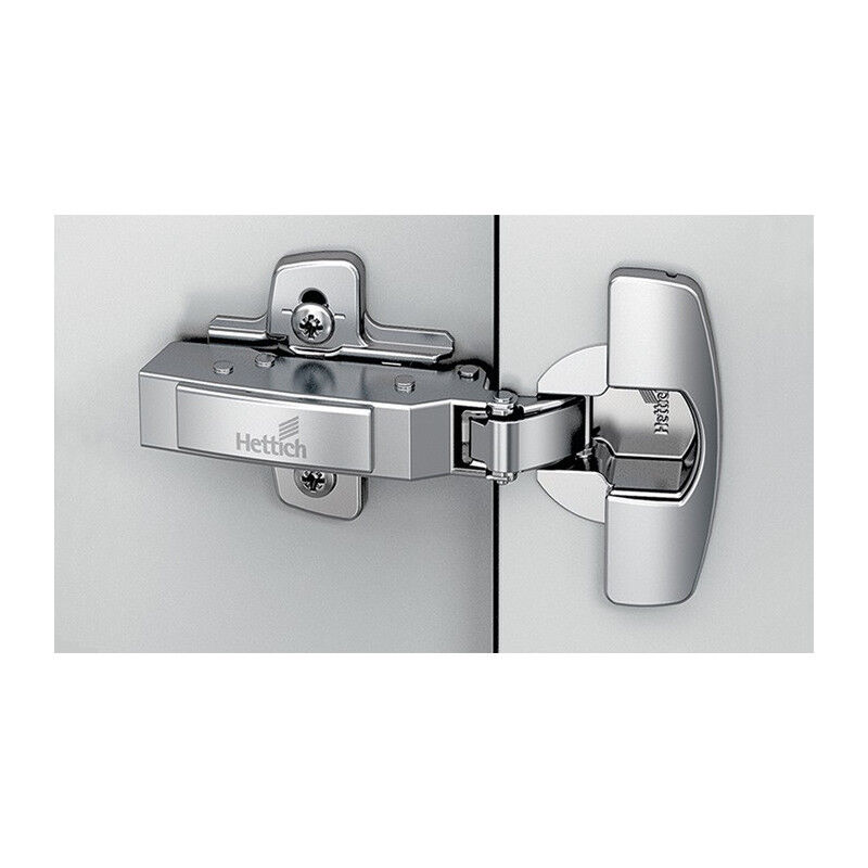Charnière de porte épaisse Sensys 8631i disponible pour connexion hettich