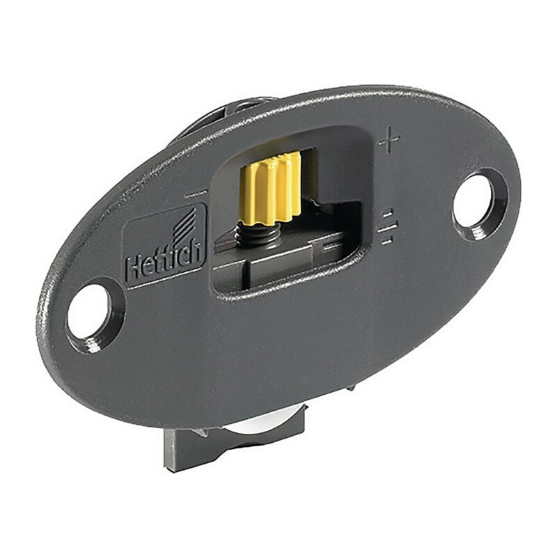 Pièce de guidage 9115217 plastique gris hettich