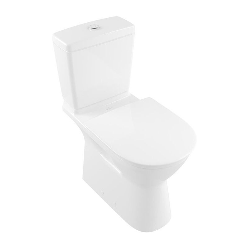 Villeroy&boch - Cuvette O.novo Vita 360 x 710 mm, DirectFlush, modèle sur pied, sortie horizontale, sortie verticale possible avec coude vario, En