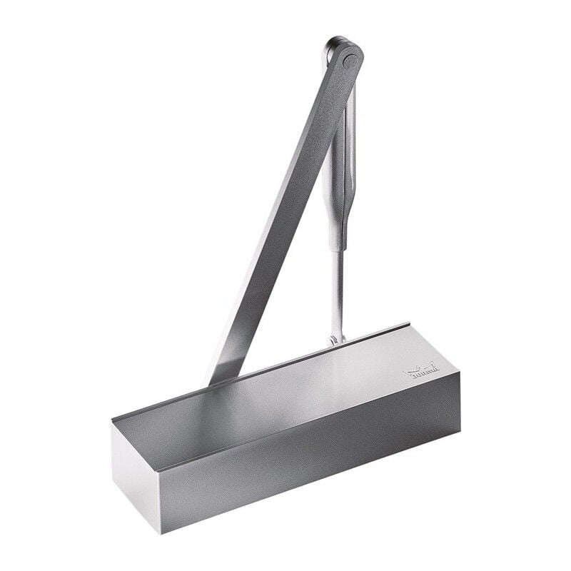 Ensemble ferme-porte TS 71 N argenté EN 3/4