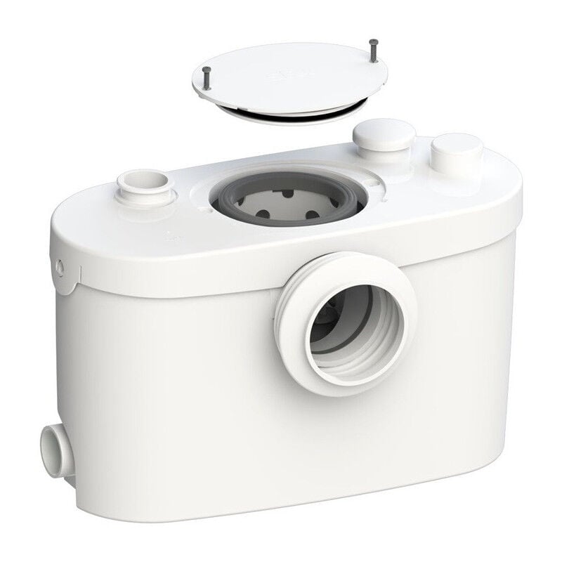 Système de levage fécal pour le raccordement aux toilettes. wt. Douche. Bidet - sfa-sanipro xr up.