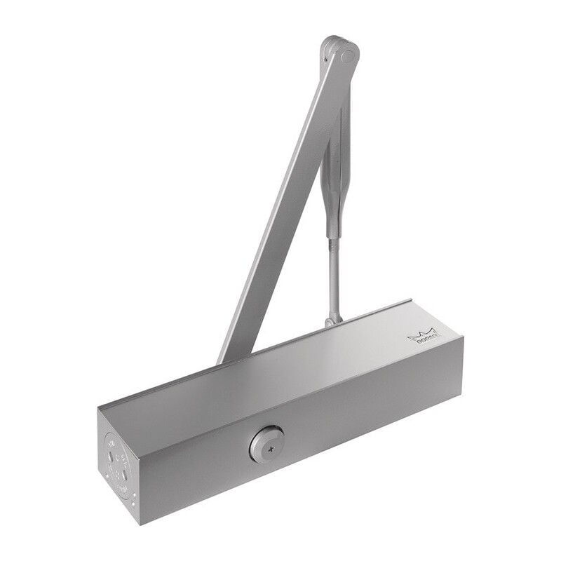 Ensemble ferme-porte ts 73 n blanc 9016 en 2-4