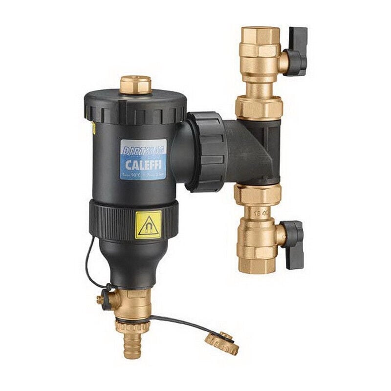 Séparateur particules boues dirtmag avec aimant, en technopolymère Caleffi 1 1/4 pouce