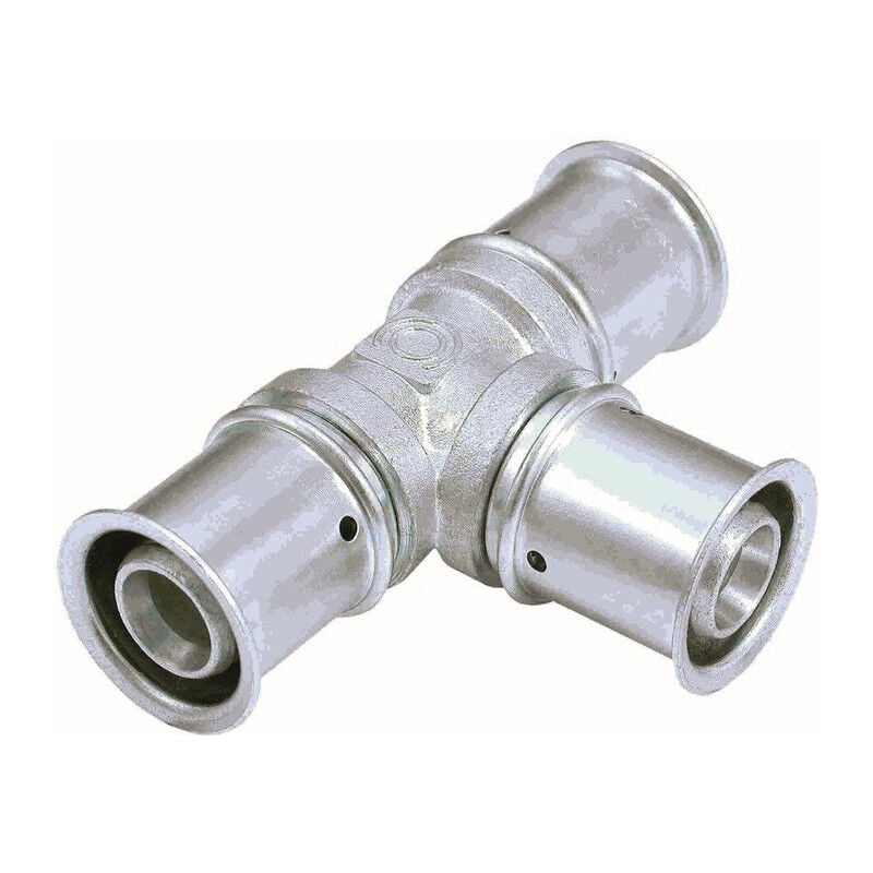 Té de presse 40 x 40 x 40 mm multitubo