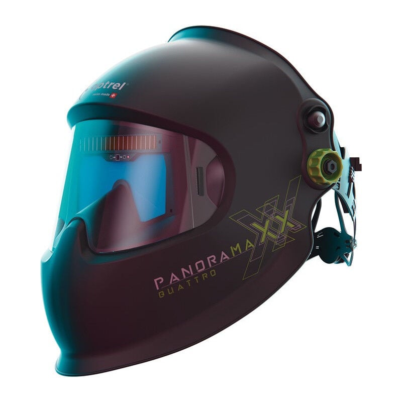 Casque de soudage Panoramaxx Quattro optrel re-charge.IsoFit® heExt.g 180x120mm