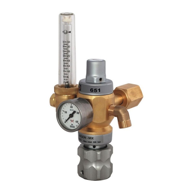 Réducteur de pression haute performance 651-30FLAR argon / co 200bar W21,8x1 / 14 pouces rh harris
