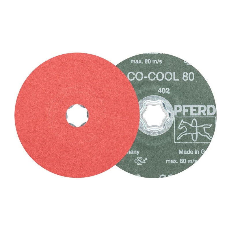 Disque en fibres combiclick co-cool d. 115 mm granulation 60 INOX/aluminium grai (Par 25)