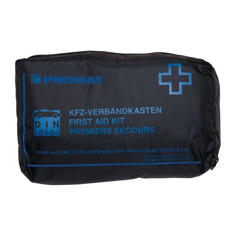 Promat - Trousse de secours pour voiture ultraTRAFFIC bag l.150xH70xP240env. mm noir