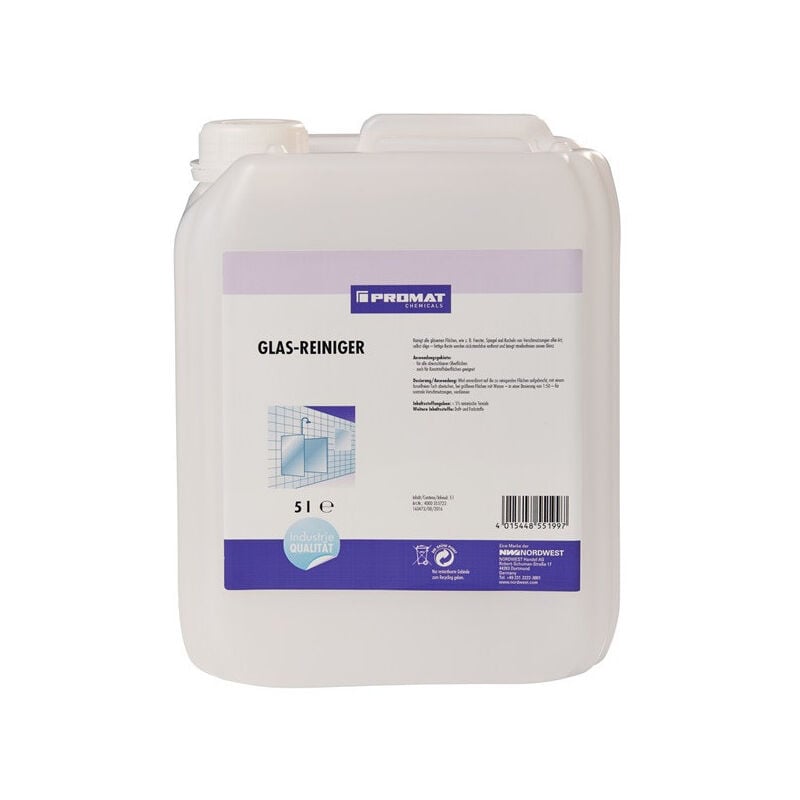 Nettoyant pour vitres 5 l bidon PROMAT CHEMICALS