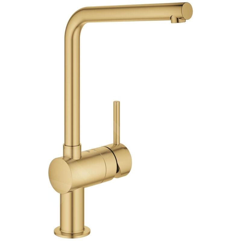 Grohe - Minta - Mitigeur d'évier, Cool Sunrise brossé 31375GN0