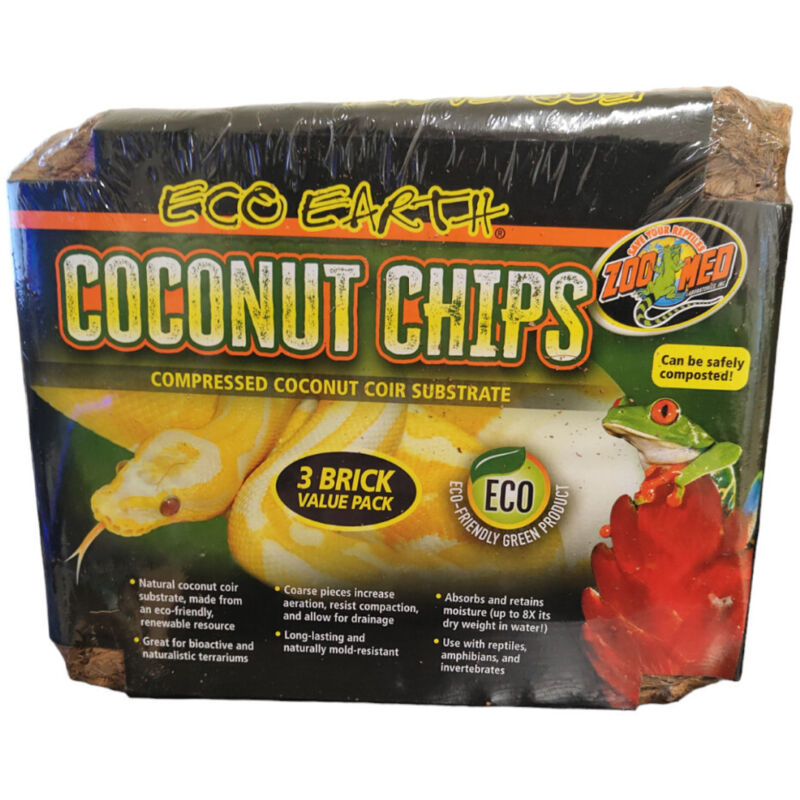 Nouveaux chips de noix de coco Eco Earth 1500 gramme Zoo Med
