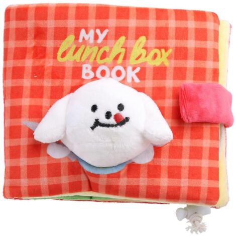 Nouveaux jouets Snuffle Dog, livre en peluche, jouet distributeur mignon, résistant aux mâchouillages et couineur
