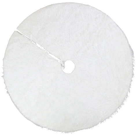 Nouveaux modèles décorations de Noël, articles de vacances de Noël, robe blanche de Noël en peluche, robe de Noël
