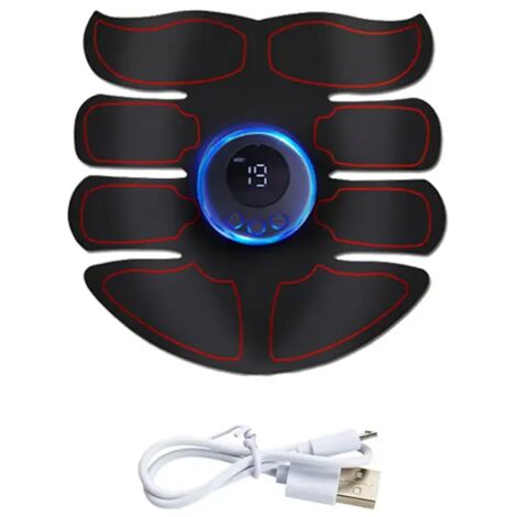 Nouvel appareil de massage électronique avec stimulateur musculaire EMS intelligent (1 pièce). Appareil électrique pour l'entraînement complet du corps, le remodelage et l'amincissement de la taille
