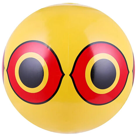 Nouvelle balle gonflable avec des yeux terrifiants pour faire peur