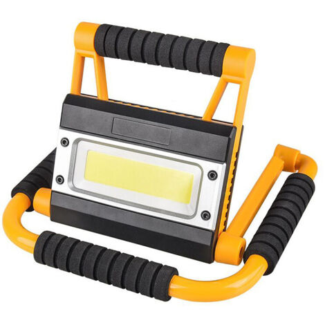 Nouvelle lampe de travail COB pliable, rechargeable par USB, portable, multifonctionnelle, pour l'entretien d'urgence en extérieur.