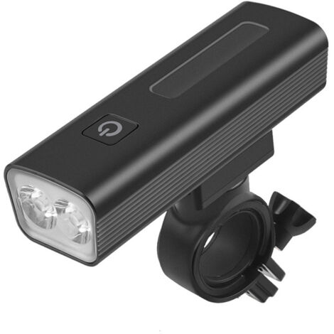 Nouvelle lampe de vélo LED T6 à forte puissance lumineuse, compatible avec les équipements de cyclisme de plein air, les VTT et les sorties nocturnes.